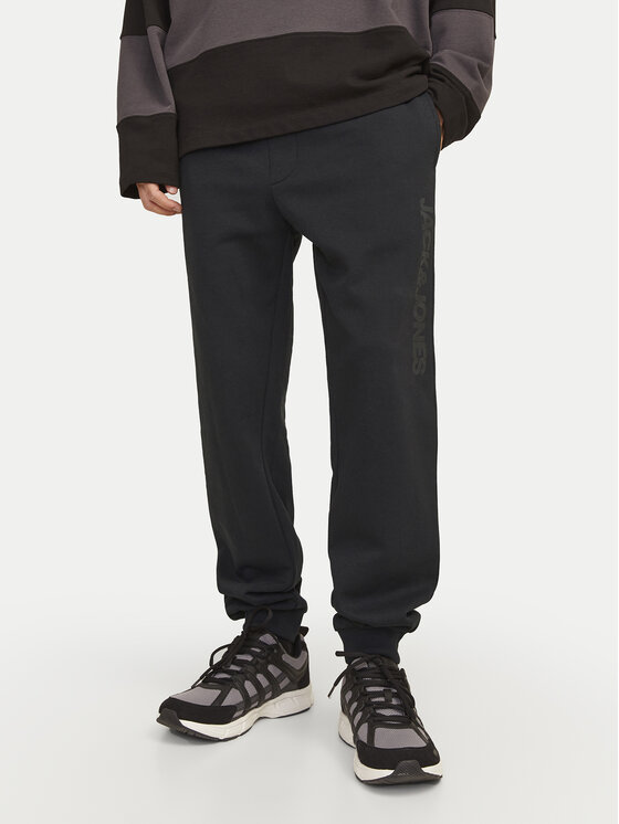 Jack&Jones Jack&Jones Donji dio trenerke Gordon 12258477 Crna Regular Fit