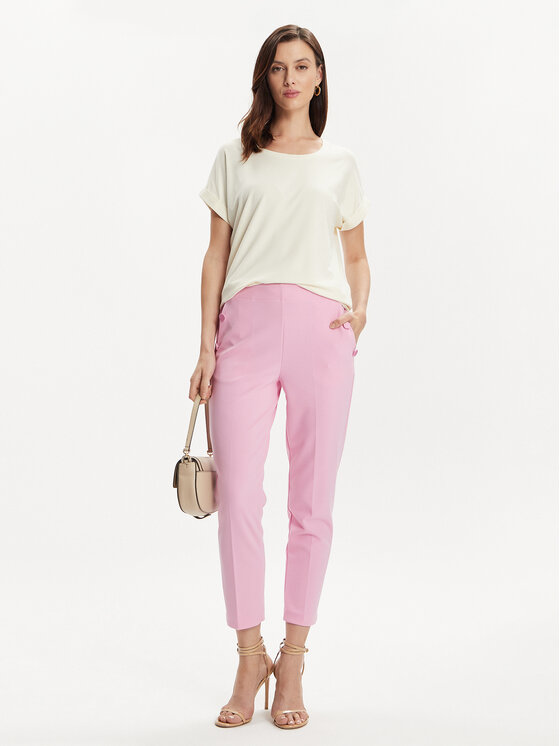 ONLY ONLY Póló Moster 15106662 Ekru Regular Fit
