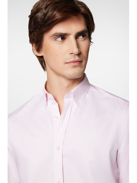 Próchnik Próchnik Koszula PM46 KO073224000043 Różowy Slim Fit