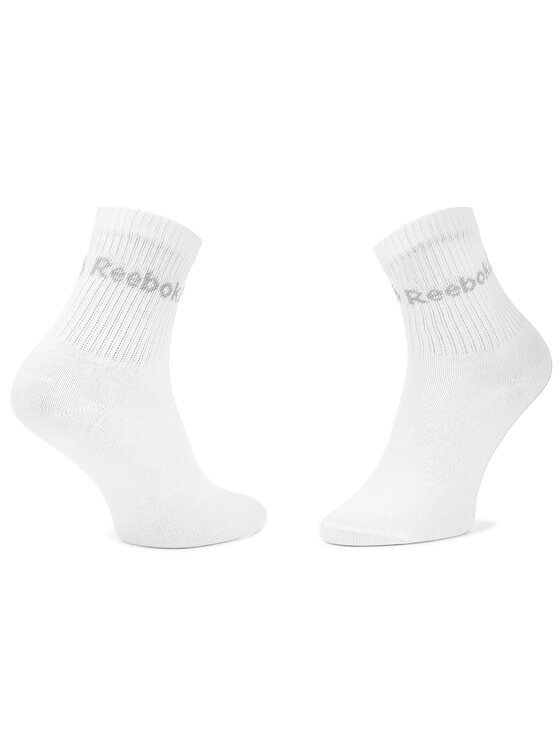 Reebok Calzini lunghi Act Core Crew Sock 3p DU2992 Bianco | Modivo.it
