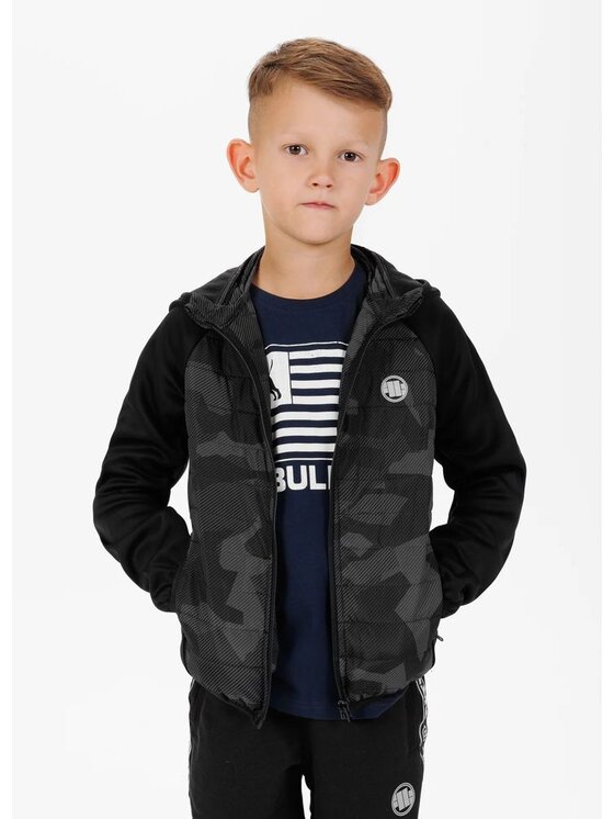 PITBULL PITBULL Kurtka przejściowa Kurtka Czarny Regular Fit