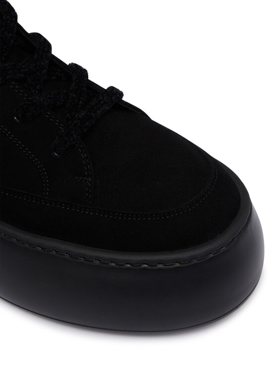 AGL AGL Šnurovacia obuv Vibe Lowboot D946512PJV Čierna