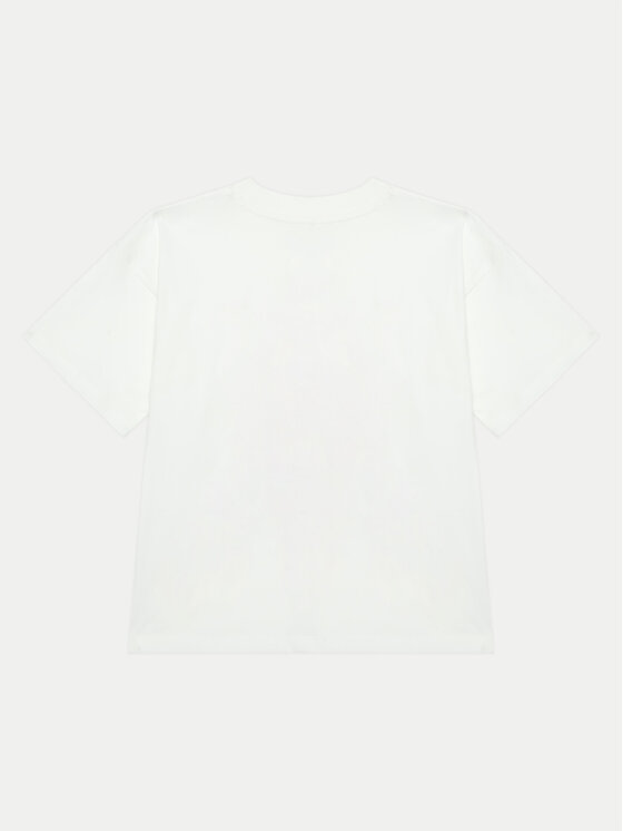 MINI RODINI Mini Rodini T-shirt Cat 2472012210 Bijela Regular Fit