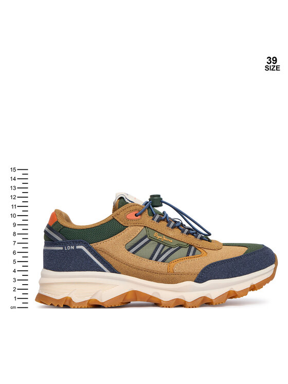 Pepe Jeans Pepe Jeans Sneakersy Peak Bole B PBS600002 Brązowy