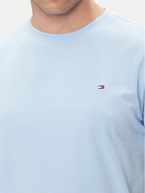 Tommy Hilfiger Tommy Hilfiger T-Shirt UM0UM03362 Błękitny Regular Fit