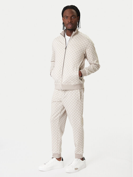 JOOP! JOOP! Pantaloni trening Eliton 30100509 Crem Regular Fit