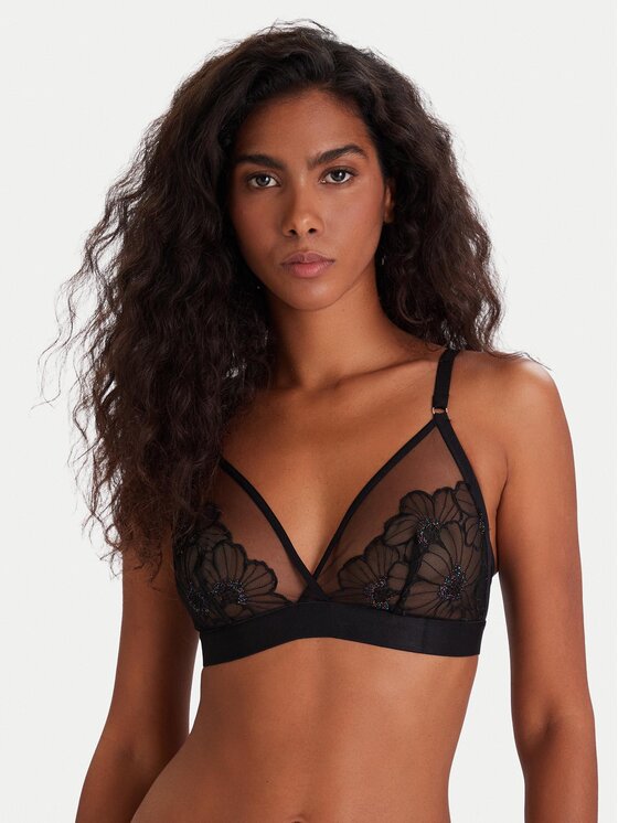 Chantelle Chantelle Bralette melltartó Lush C22OPF Fekete