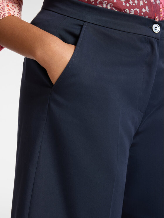 Elena Mirò Elena Mirò Pantaloni di tessuto P097P000444N0H4 Blu Regular Fit