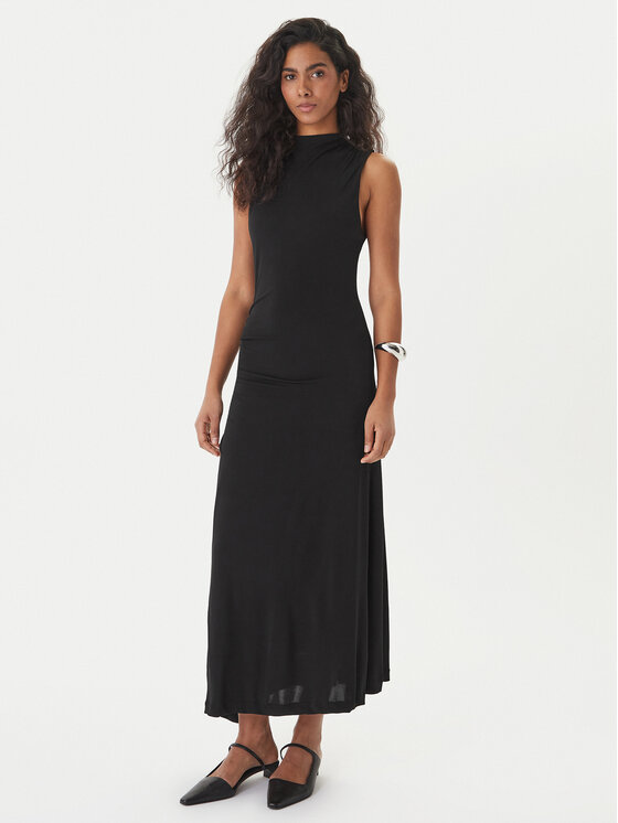 BOSS BOSS Vakarinė suknelė Eylai 50557369 Juoda Slim Fit