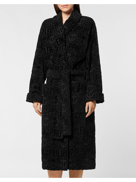 PHILIPP PLEIN PHILIPP PLEIN Szlafrok 1219 Czarny
