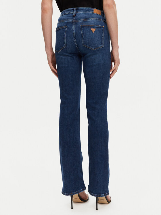 Guess Guess Teksad WBGA58 D4MZ0 Tumesinine Straight Leg