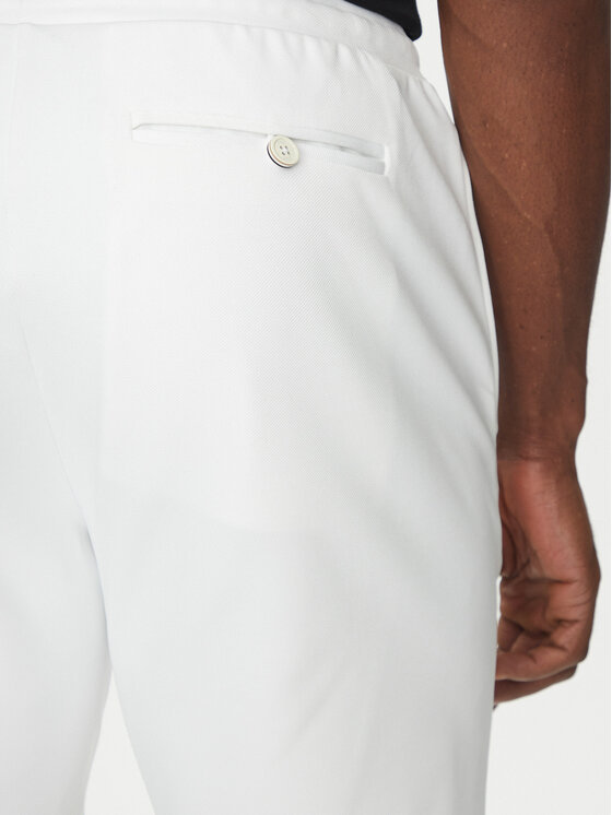 BOSS BOSS Sportske kratke hlače 50537819 Bijela Regular Fit
