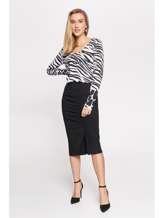 QUIOSQUE QUIOSQUE Halenka 1KO009151 Bílá Regular Fit