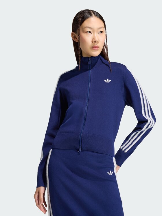 adidas adidas Kardiganas Firebird KW2588 Tamsiai mėlyna Regular Fit