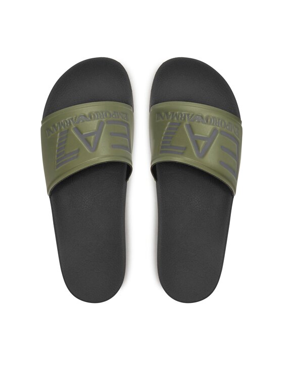 EA7 Emporio Armani EA7 Emporio Armani Šľapky XCP001 XCC22 T606 Sivá