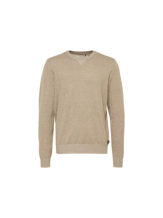 Blend Blend Sweter 20715850-161315 Beżowy Regular Fit
