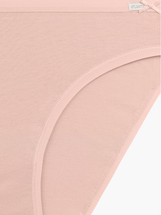 Atlantic Atlantic Figi klasyczne flat elastic Różowy