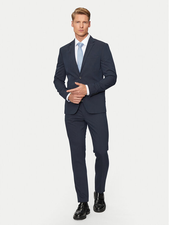 Lindbergh Lindbergh Costum 30-606900 Bleumarin Slim Fit