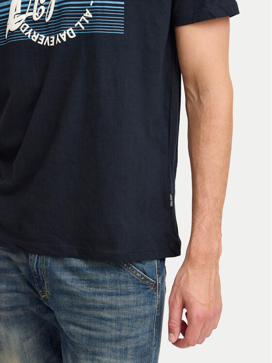 Blend Blend T-Shirt 20717959 Czarny Regular Fit
