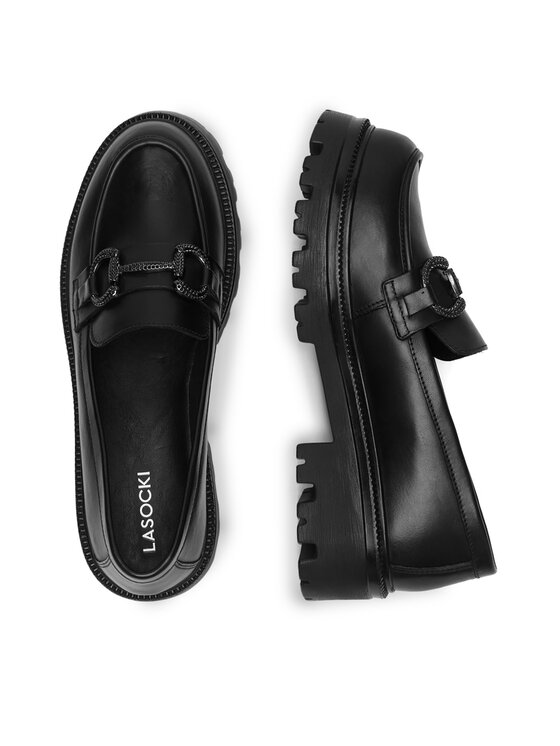 Lasocki Lasocki Loafersy WI33-CS538-SANDY-01 Czarny