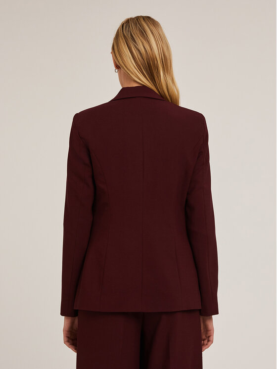 Motivi Motivi Giacca outdoor Q663Q000847N036 Bordeaux Slim Fit