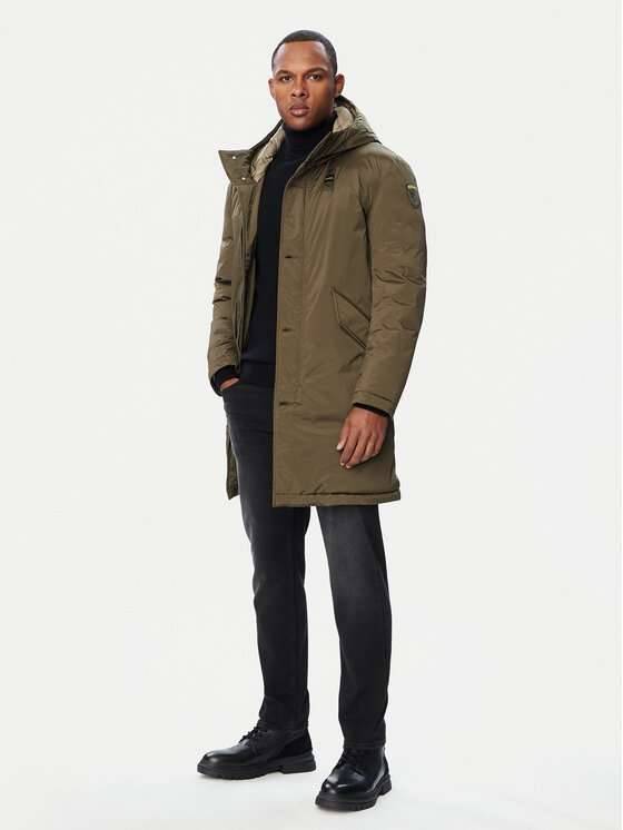 Blauer Blauer Zimska jakna Faywood 26WBLUK11310 007110 Khaki Regular Fit