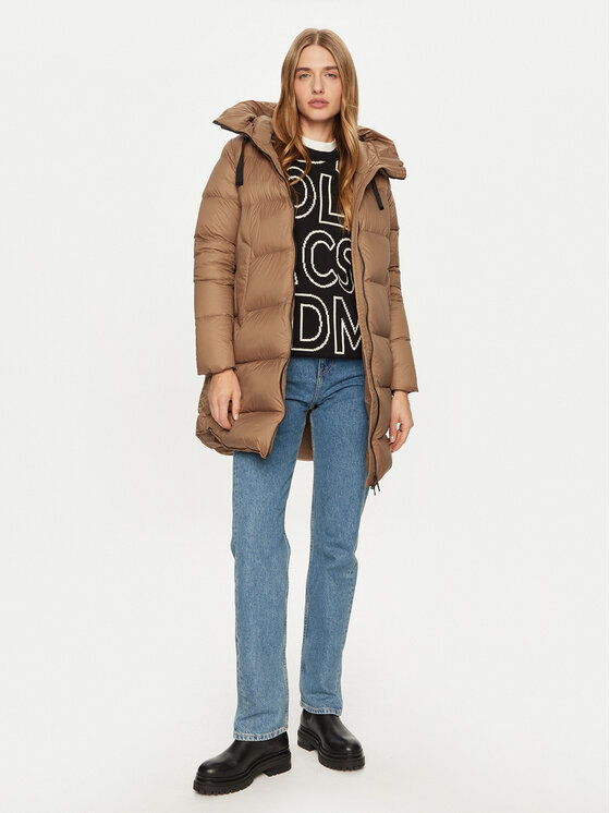 Bomboogie Bomboogie Pūkinė striukė CW6630TMNA4 Ruda Regular Fit