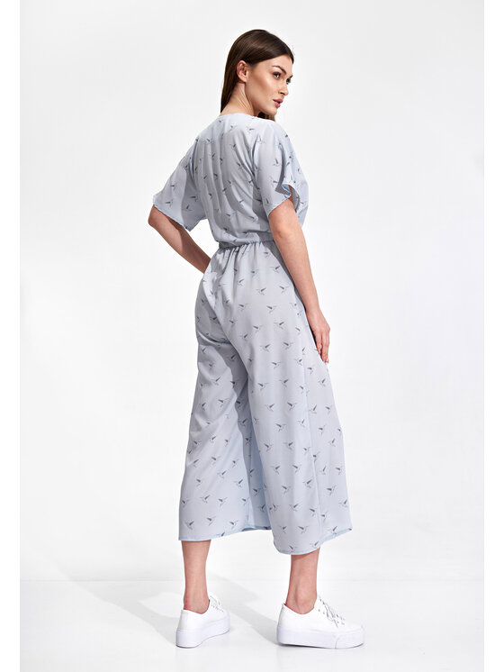 FIGL FIGL Overal M863 Světle modrá Regular Fit