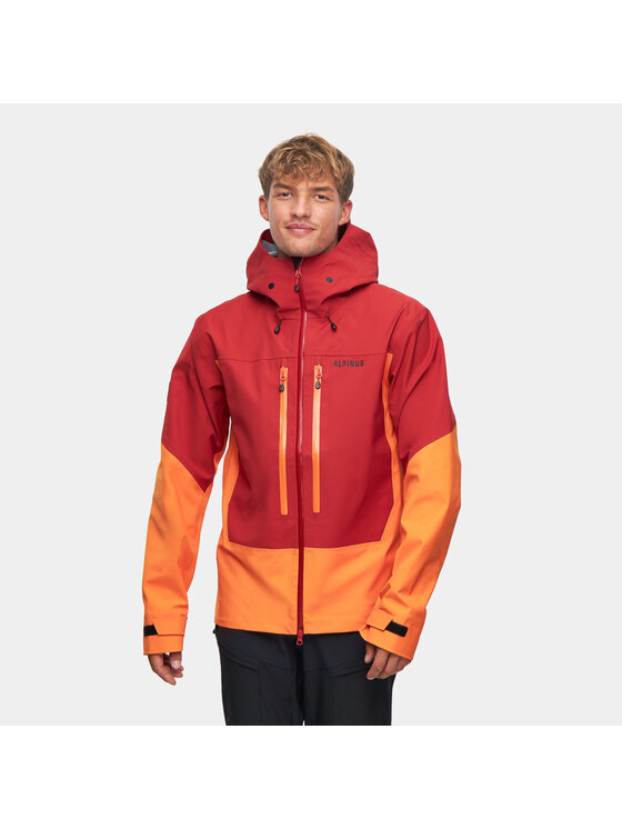 Kurtka hardshell Alpinus, Rozmiar S, Czerwony, Besso