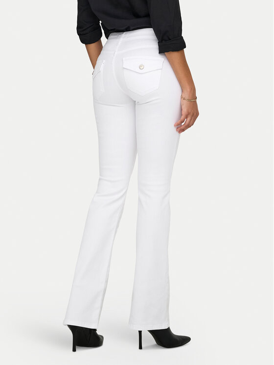 ONLY ONLY Jeans Blush 15373325 Weiß Flared Fit