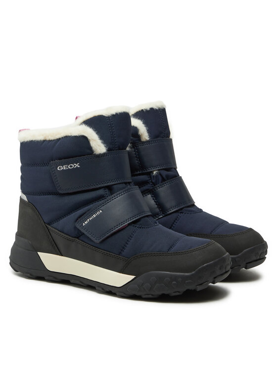 Geox Geox Čizme za snijeg J Trekkyup Girl B Ab J46M7B 0FU50 C4002 D Tamnoplava