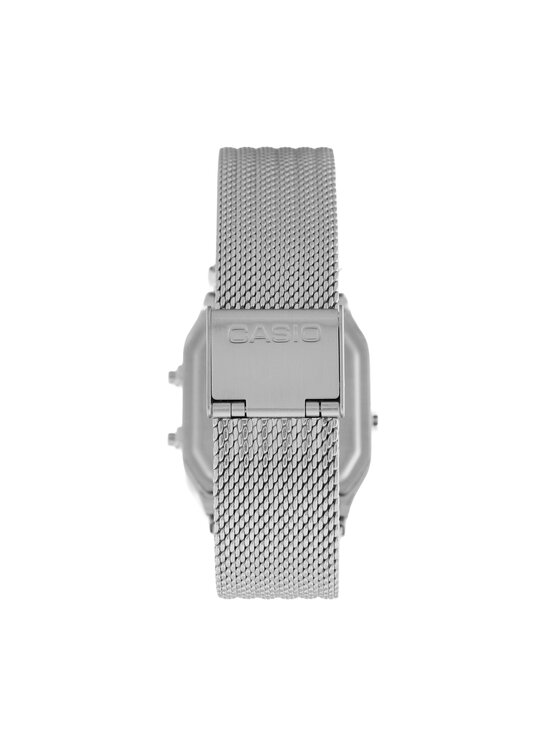 Casio Casio Zegarek Vintage AQ-230EM-2AEF Srebrny