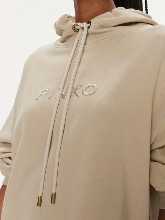 PINKO Pinko Μπλούζα Skype 101685 A1N7 Μπεζ Relaxed Fit