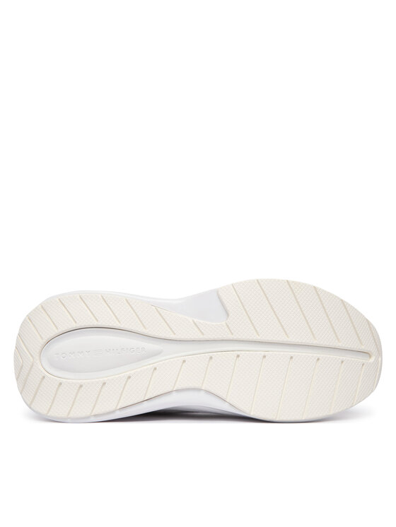 Tommy Hilfiger Tommy Hilfiger Snīkeri Th Sporty Chic Runner FW0FW09187 Balts