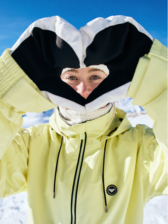 Roxy Roxy Лижні рукавиці Jetty Solid Mitt  ERJHN03268 Сірий