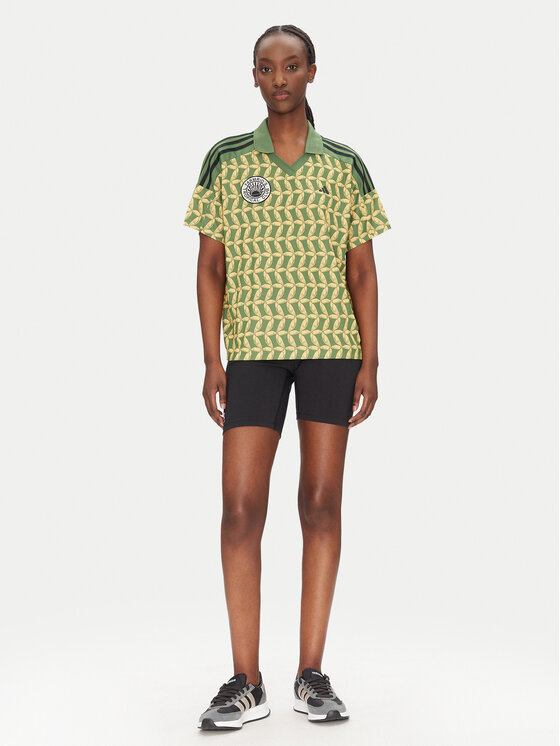 adidas adidas Tricou FARM Rio JD6302 Verde Loose Fit