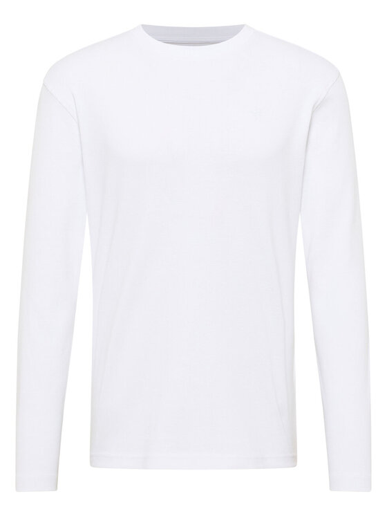 Mustang Mustang T-Shirt Arlington Biały Slim Fit