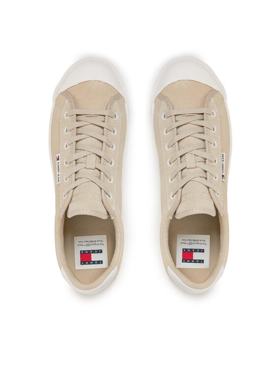 Tommy Jeans Tommy Jeans Tossud Tjm Vulcanized Bumper Suede EM0EM01407 Beež