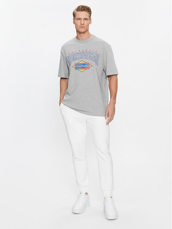 Reebok Reebok T-Shirt Sporting Goods II0674 Šedá Regular Fit