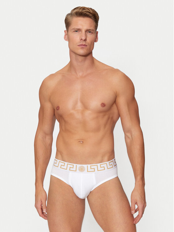 Versace Versace Slipy AU10027 1A10011 Biały