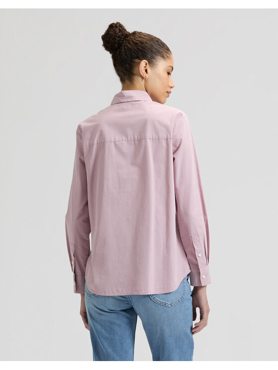 Lee Lee Koszula POCKETLESS SHIRT Różowy Regular Fit