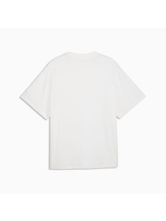 Puma Puma T-Shirt 694569 Biały Regular Fit