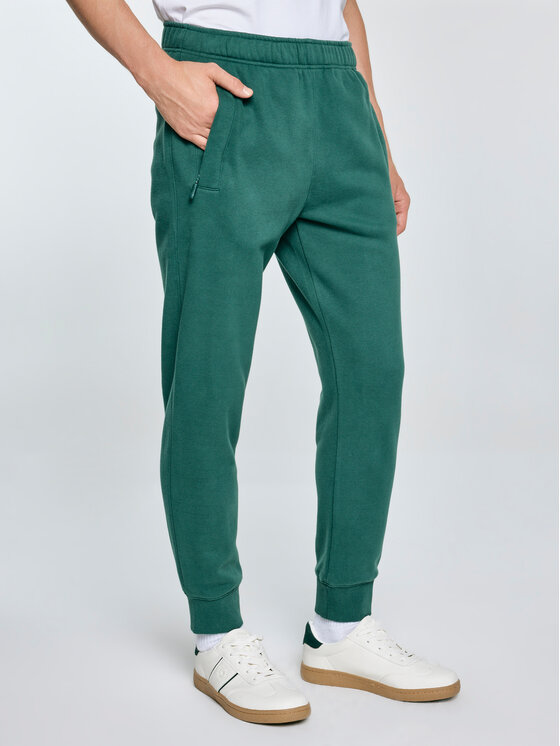 BIG STAR BIG STAR Spodnie dresowe KERSYN Zielony Basic Fit