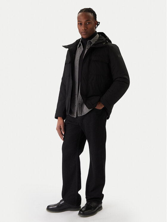 Marc O'Polo Marc O'Polo Télikabát 529 0860 70146 Fekete Regular Fit