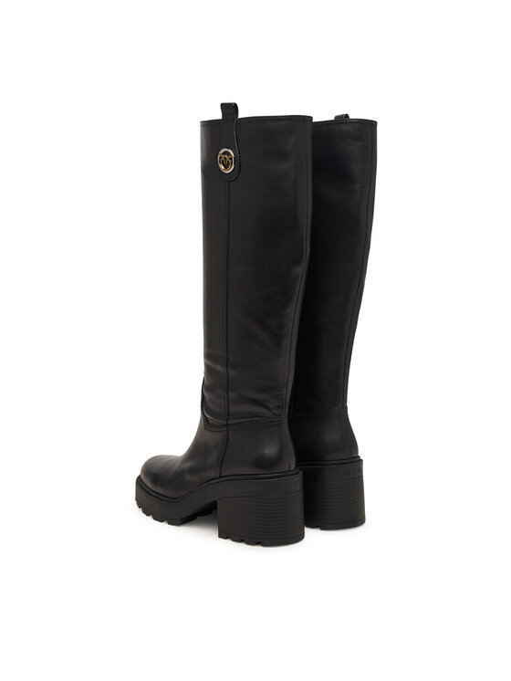 PINKO PINKO Ботуши Altea 05 SD0553P001 Черен