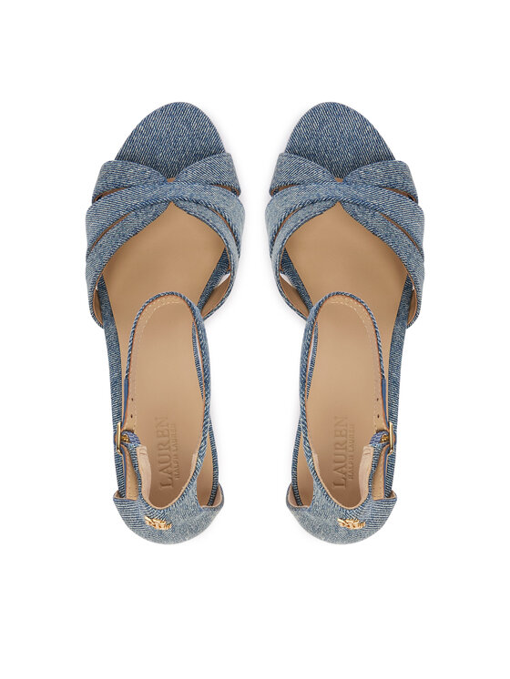 LAUREN RALPH LAUREN LAUREN RALPH LAUREN Еспадрильї 802P10423001 Голубий