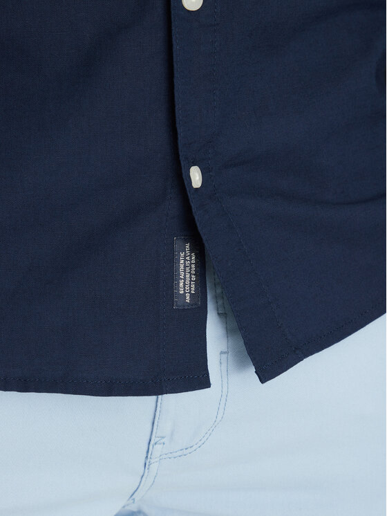 Blend Blend Särk 20718400 Tumesinine Regular Fit