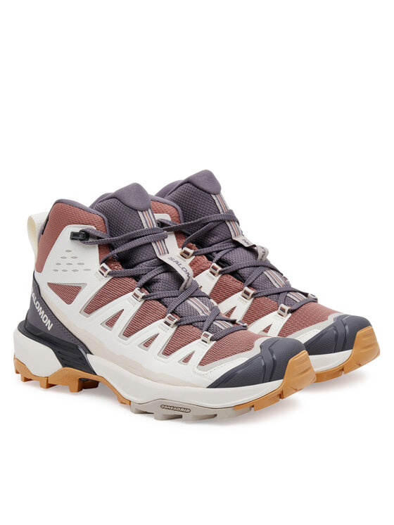 Salomon Salomon Trekingová obuv X Ultra 360 Edge Mid Gore-Tex L47816400 Ružová