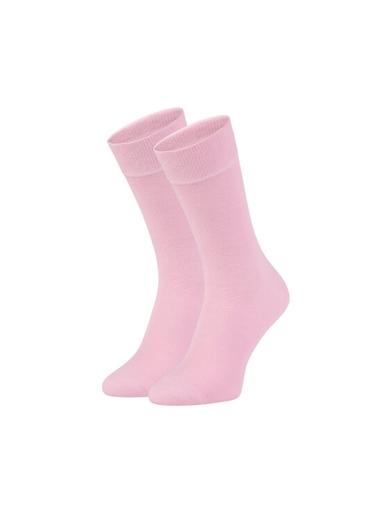 Zooksy Zooksy Skarpety wysokie unisex Basic Różowy