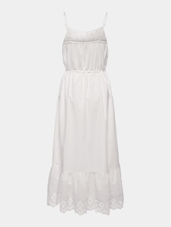ONLY ONLY Nyári ruha Lou 15313166 Fehér Regular Fit